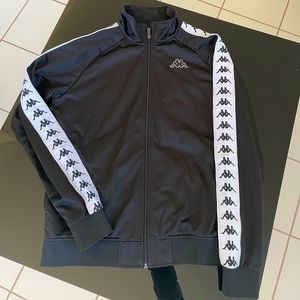 Kappa full zip track suit top